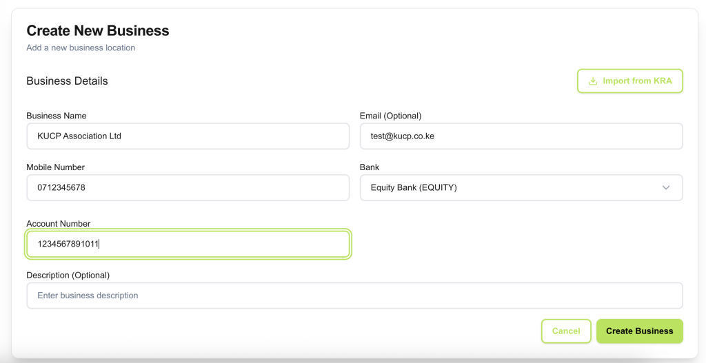 Equity Bank APi documentation