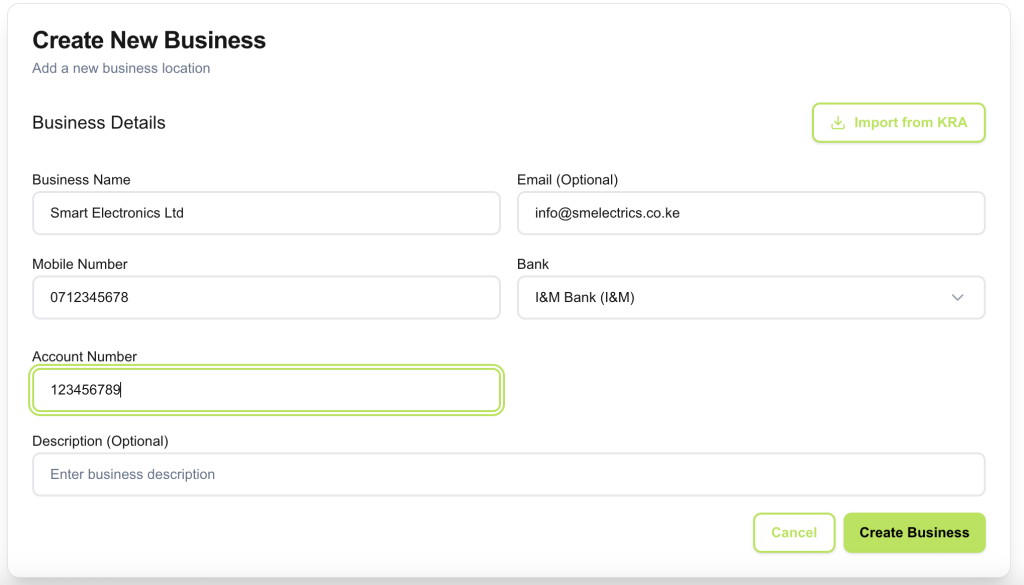 I&M Bank API documentation/tutorial