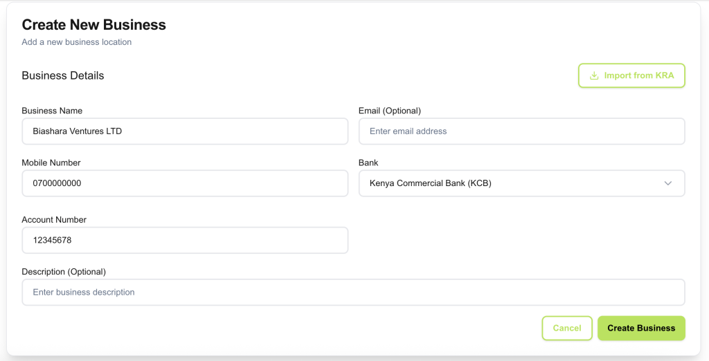 KCB API Documentation