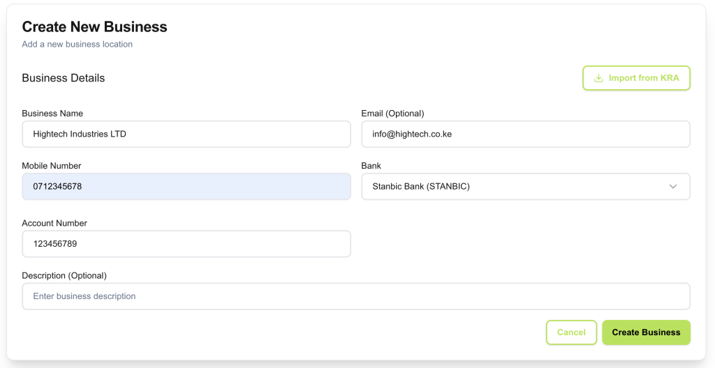 Stanbic Bank API