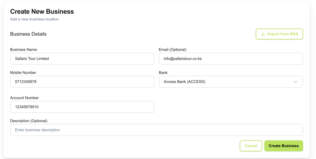 Access Bank API documentation
