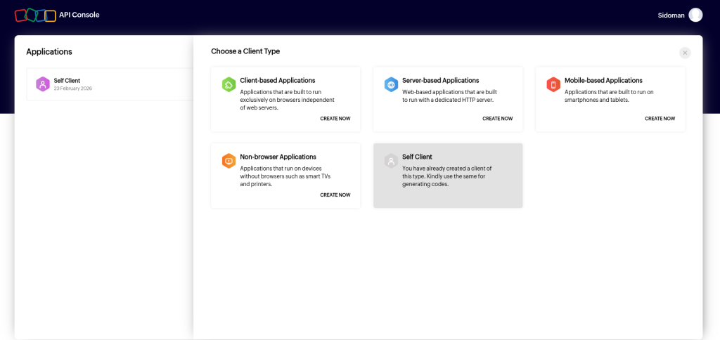 Zoho MPESA API integration