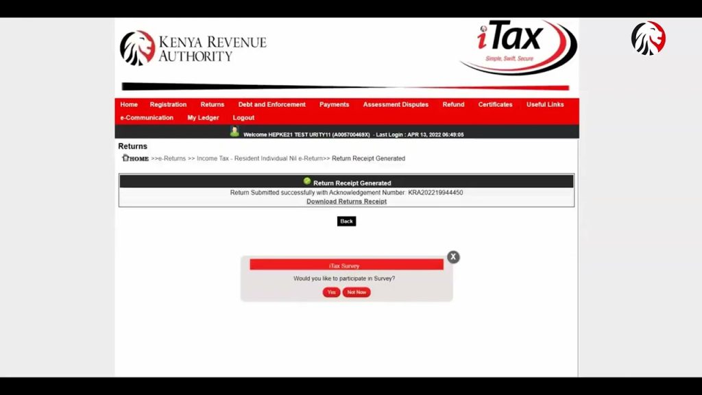 KRA Self vs Default Tax Assessment